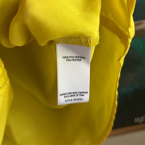 Jacob Sunny Yellow Women's Tank Top M - Picture 4 of 16